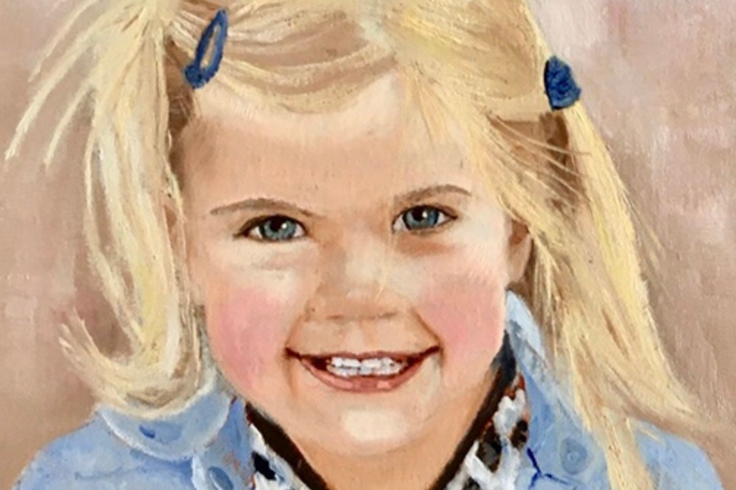 meisje portret olieverf