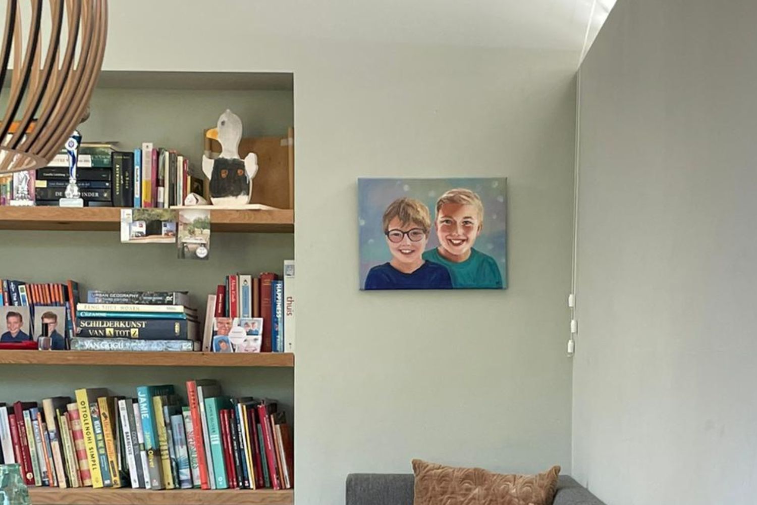 portretschildering broers