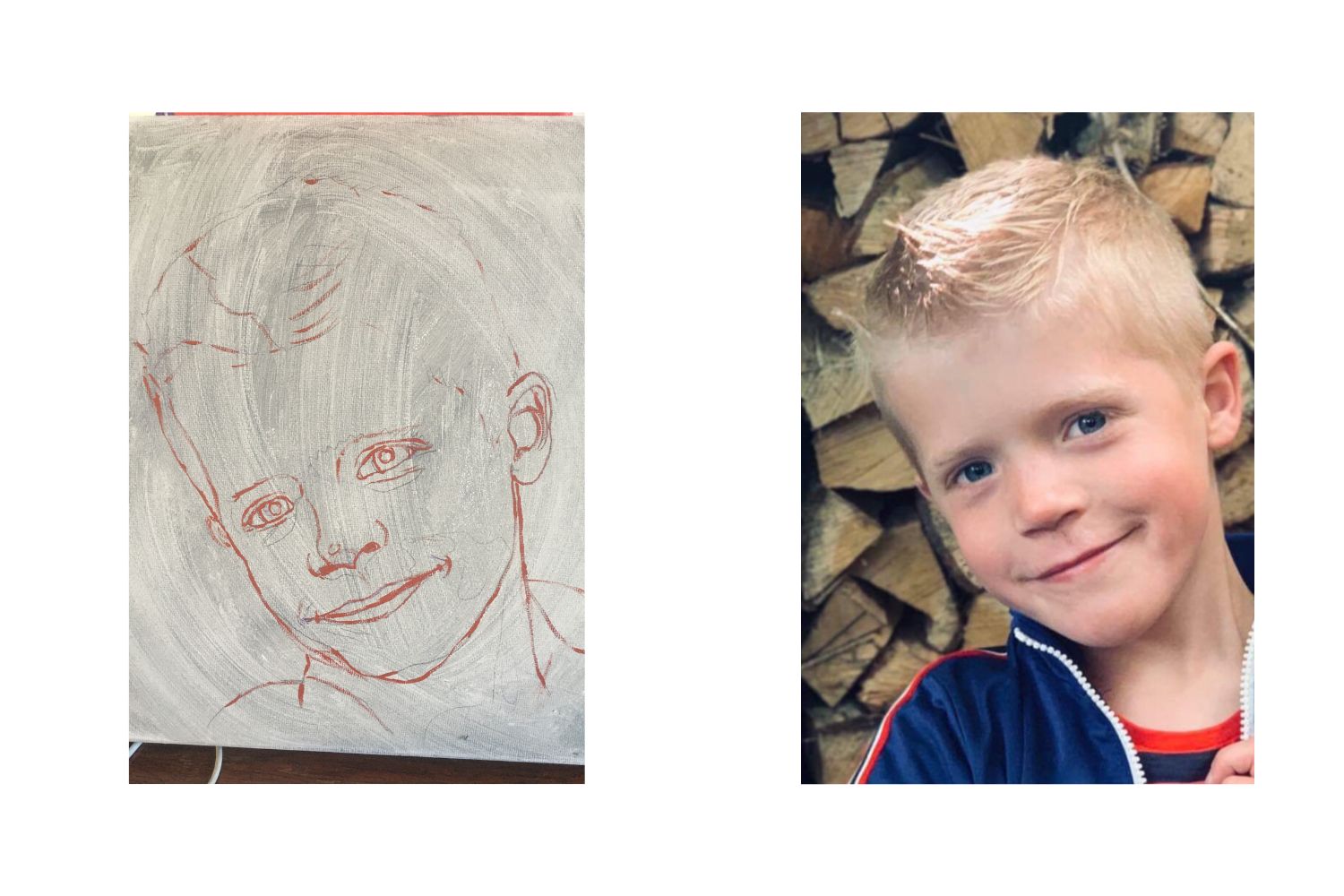 schets portret